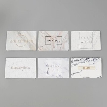 大理石節日賀卡 祝福賀卡 教師節賀卡 精美賀卡  節日賀卡