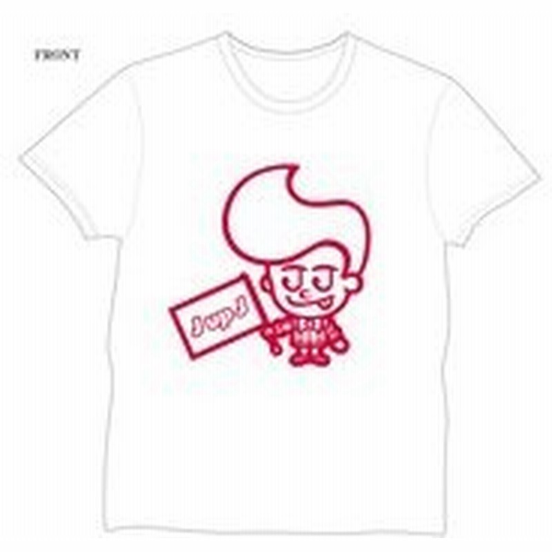 新品tシャツ 男性アイドル 佐上晴飛 Jump Up Joy Tシャツ ホワイト レッド 通販 Lineポイント最大get Lineショッピング