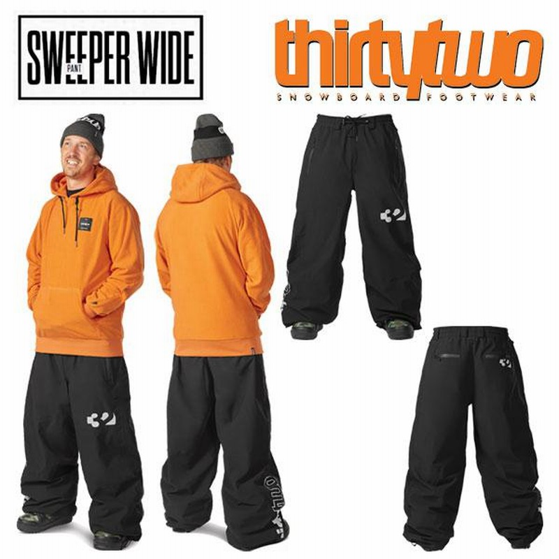 23-24 THIRTYTWO/サーティーツー SWEEPER WIDE pant スイーパーワイド