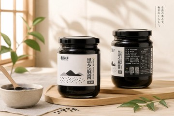 農點子無添加無糖黑芝麻醬