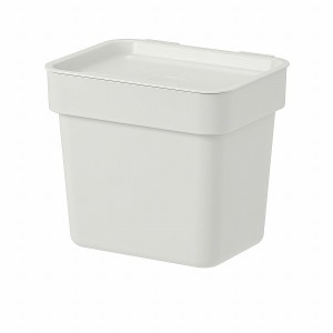 Ikea イケア ゴミ箱 ライトグレー 3 L N Hallbar 通販 Lineポイント最大get Lineショッピング