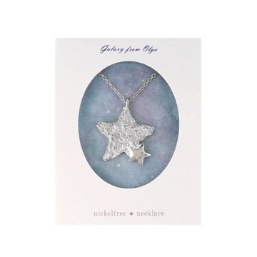 【OSEWAYA 日本飾品】月牙星耀項鍊✨生日禮物/情人節禮物/聖誕禮物/摩羯座/水瓶座/雙魚座
