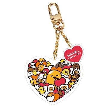 【悠遊卡 EasyCard】蛋黃哥10周年造型悠遊卡-滿滿愛(裁型)