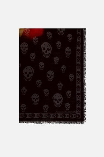 ALEXANDER McQUEEN Exploded Petal wool scarf Woman
