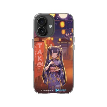 iPhone 16 Clear Case（相機按鈕） 透明 - 一伊那爾栖 Ninomae Ina'nis. - 咦那我婆?