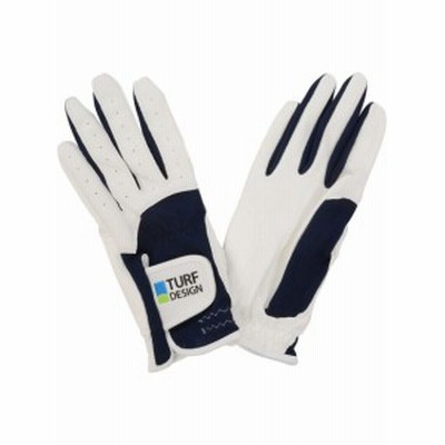 ゴルフ レディースゴルフグローブ TURF DESIGN 両手GLOVE TDGL-2170L WH/NV TDGL-2170L WH/NV レディース ホワイト/ネイビー