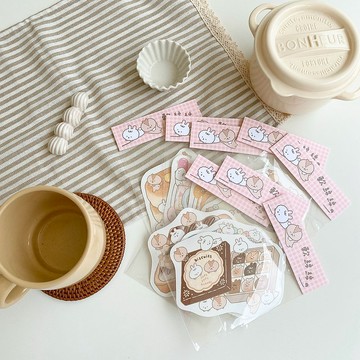 防水貼紙/軟綿綿的大貼紙二代/共9款