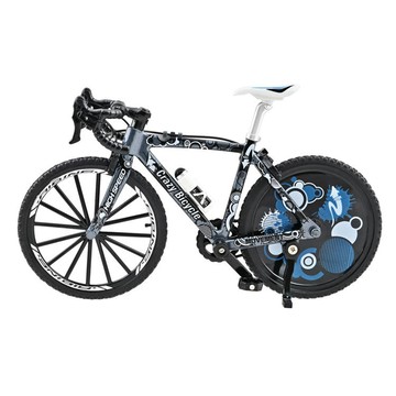 鋅合金腳踏車-藍色