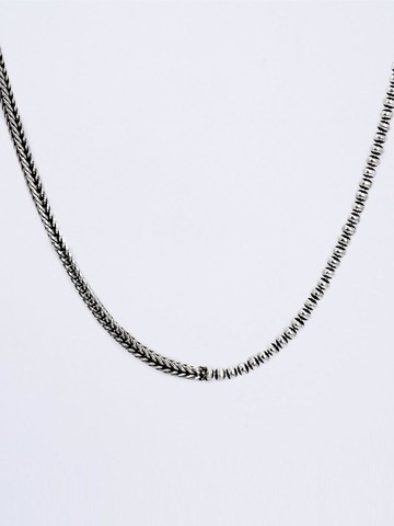 Half & Half Chain Necklace