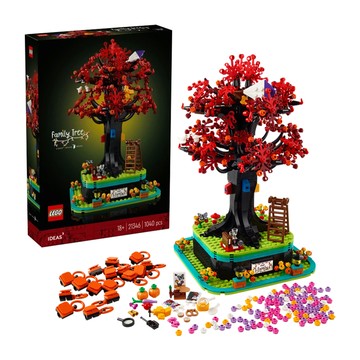 LEGO樂高21346 IDEAS系列積木玩具 1040顆粒 18歲以上成人模型擺設  家族樹 Family Tree  1盒