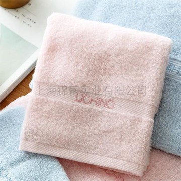 UCHINO內野素色毛巾全棉洗臉柔軟吸水家用團購勞保禮品創意