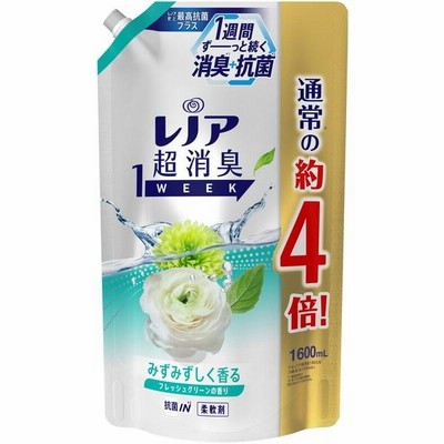 P&G レノア 超消臭 1WEEK フレッシュ 詰替え 超特大サイズ 1600ml