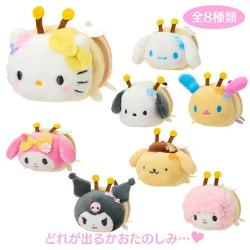 Sanrio 三麗鷗 花田小蜜蜂系列 盲抽蜜蜂造型玩偶 三麗鷗家族 (隨機出貨) 793647
