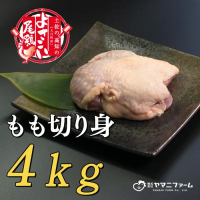 ふるさと納税 大月町 よさこい尾鶏 もも肉(200g)×20パック