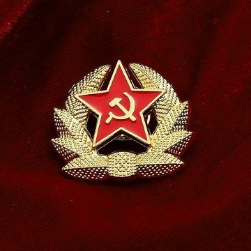 金屬胸雙頭鷹麥穗裝飾五角星復古制作紀念章列寧獎章襟章銅章