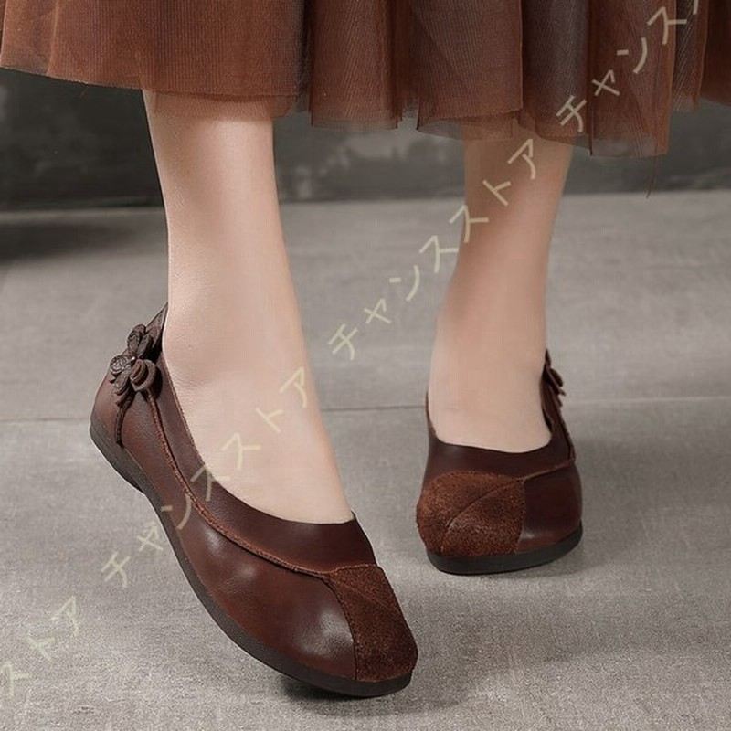 パンプス レディース バレエシューズ ラウンドトゥ ぺたんこ 花柄 フラットシューズ コーデ 大きいサイズ フラット モカシン 軽量 春 夏 秋 痛くない 通販 Lineポイント最大0 5 Get Lineショッピング