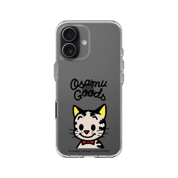 iPhone 17 Clear Case（相機按鈕） 透明 - OSAMU GOODS - 經典系列-CAT