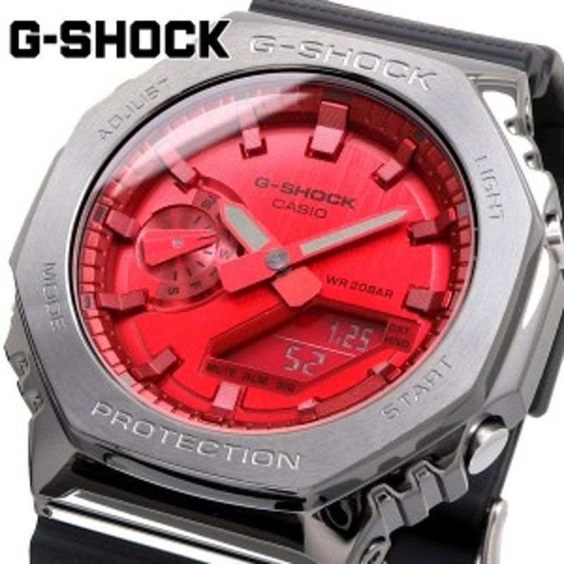 単品販売／受注生産 G-SHOCK メタル カシオーク GM-2100-1A 海外モデル