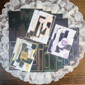 復古．黑色套組