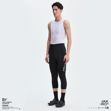 捷酷新賽輪第四季男士七分背帶褲進口墊檔防滑織帶自行車騎行裝備
