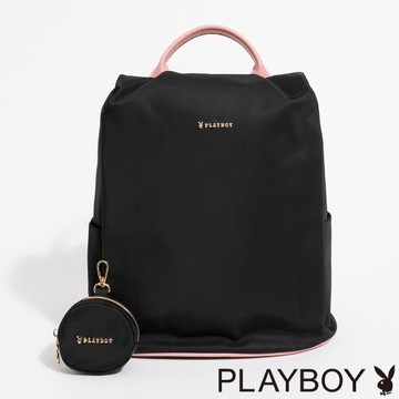 PLAYBOY - 大後背包  Soft系列 - 黑色
