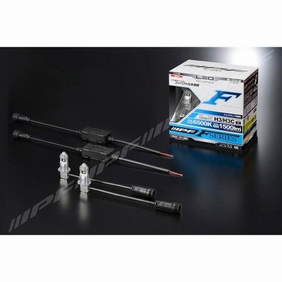 IPF LED フォグ ライト 6500K H3 / H3c F131FLB 1500ルーメン IPF LED フォグ ライト 6500K H3 / H3c F131FLB 1500ルーメン