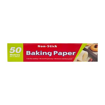 Non-Stick 烘焙紙捲 防油 微波爐和烤箱適用  1捲  50m x 300mm