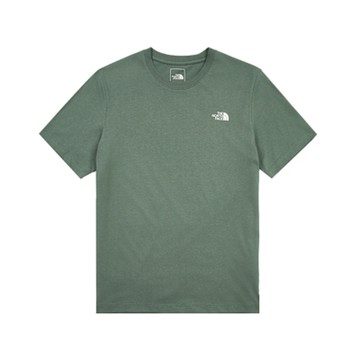 The North Face 男 吸濕排汗短袖T恤 -M FOUNDATION SS TEE - AP- 綠色 -NF0A89QVHCH
