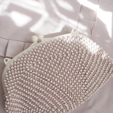 Ba-ba (m) 跳針串珠鉤針小包 No.2154