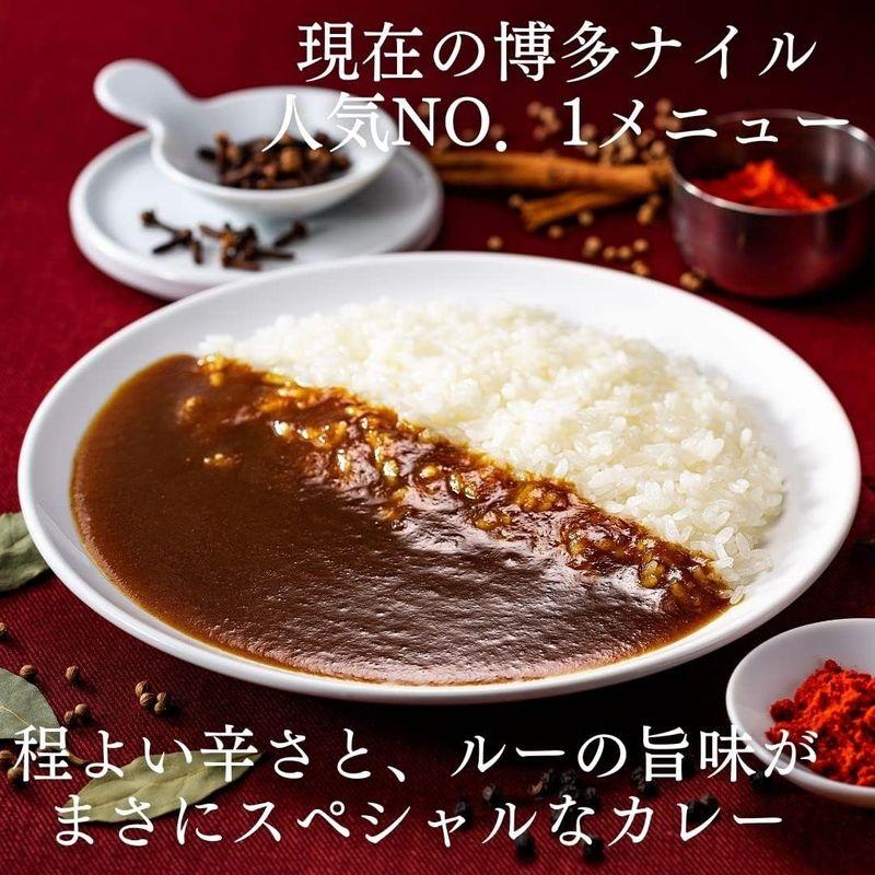 食品 博多の名店ナイル スペシャル レトルトカレー 中辛 180ｇ (１０個セット)