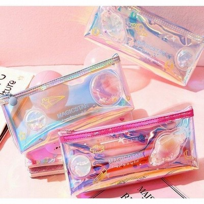 ペンケース ペンポーチ 筆箱 文房具 星空 宇宙 月 土星 ラメ入り ステーショナリー 文具 ペン入れ 可愛い 女の子 学生 学校 通販 Lineポイント最大get Lineショッピング