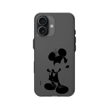 iPhone 17 Clear (相機按鈕) 酷墨灰 - 迪士尼-米奇 Mickey - 黑標款-米奇只有黑色