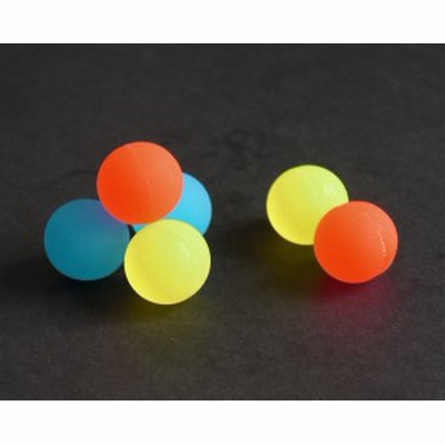 カラースーパーボール 直径2.5cm 6個入 (100円ショップ 100円