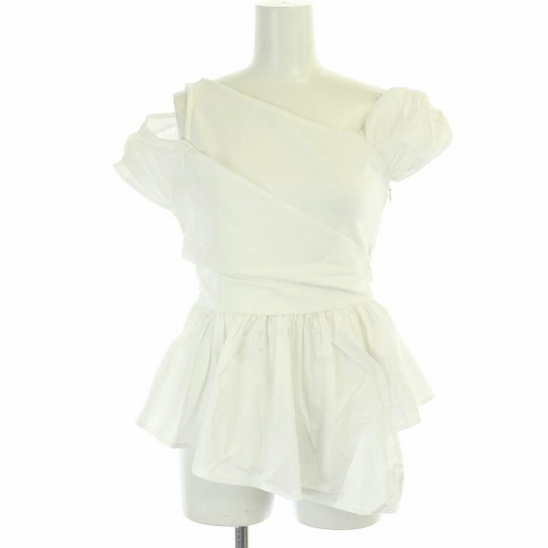 エイミーイストワール ギャザーアシメペプラムトップス 面倒くさい 