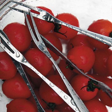 食品級不銹鋼水果叉 甜品叉子蛋糕叉水果簽 蛋糕簽 創意時尚叉子1入