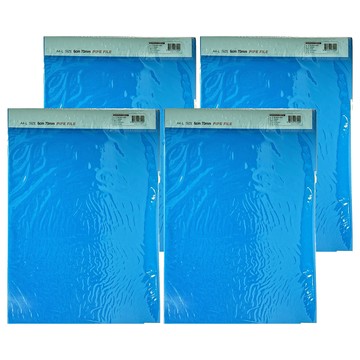 ECO Chungwoon 環保2孔A4活頁夾 6x7公分  天藍色  4個