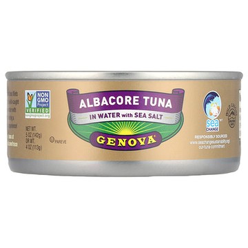 Genova, 海鹽水浸白鮪魚，5 盎司（142 克）