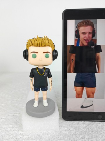 【客製化3D人像公仔】訂製手工Funko Pop男生朋友老公生日禮物