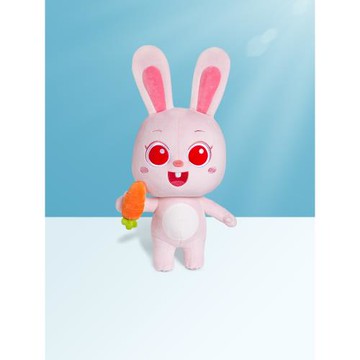 寶寶巴士玩具玩偶1-2歲兔一一毛絨公仔兒童娃娃可愛安撫生日禮物