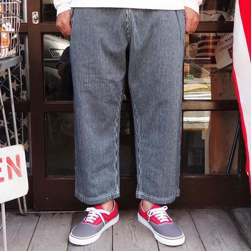 所さん ヒッコリーパンツ BUDDY バディ オリジナル ODD LENGTH 所さん ヒッコリーパンツ BUDDY バディ オリジナル ODD LENGTH