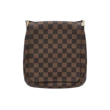 LOUIS VUITTON N51300 MUSETTE SALSA 棋盤格翻蓋包斜背包
