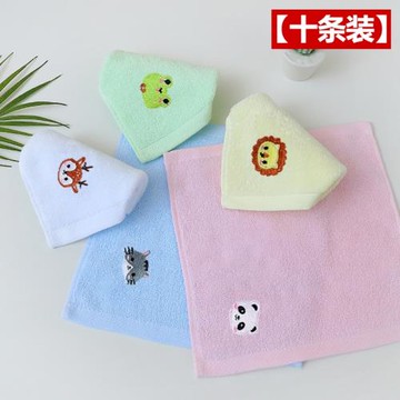 純棉兒童小方巾嬰幼兒用品毛巾口水巾寶寶洗臉洗澡巾拍嗝巾幼兒園