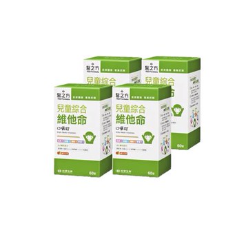 《醫之方》兒童綜合維他命口嚼錠60錠X4