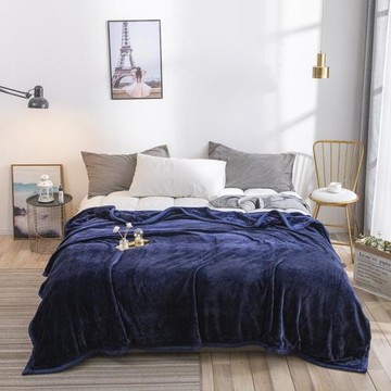 立體雕花雙層法蘭絨毯毛毯夏季空調小毯子辦公室午睡毯薄蓋毯