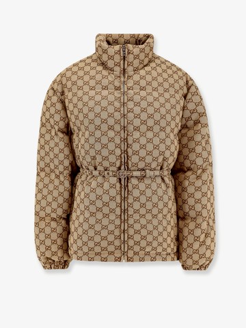 Padded and quilted gg fabric jacket - GUCCI - gender_Woman