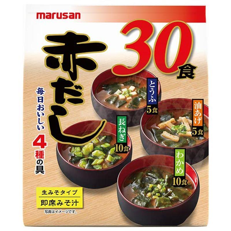 マルサンアイ 即席 赤だし 30食×6袋入