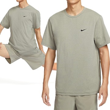 Nike UV Hyverse SS 男款 綠色 運動 休閒 訓練 上衣 圓領 短袖 DV9840-320