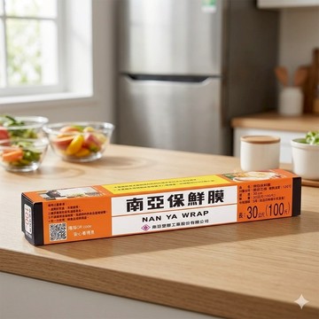 艾比百貨》南亞保鮮膜100尺 台灣製造 食品包裝用 南亞保鮮膜 廚房用品 食物保鮮 食材保鮮 保鮮膜 保鮮盒 保鮮