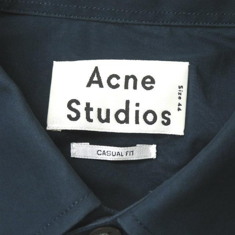 Acne Studios アクネストゥディオズ STEIN POP PSS16 比翼ブロード