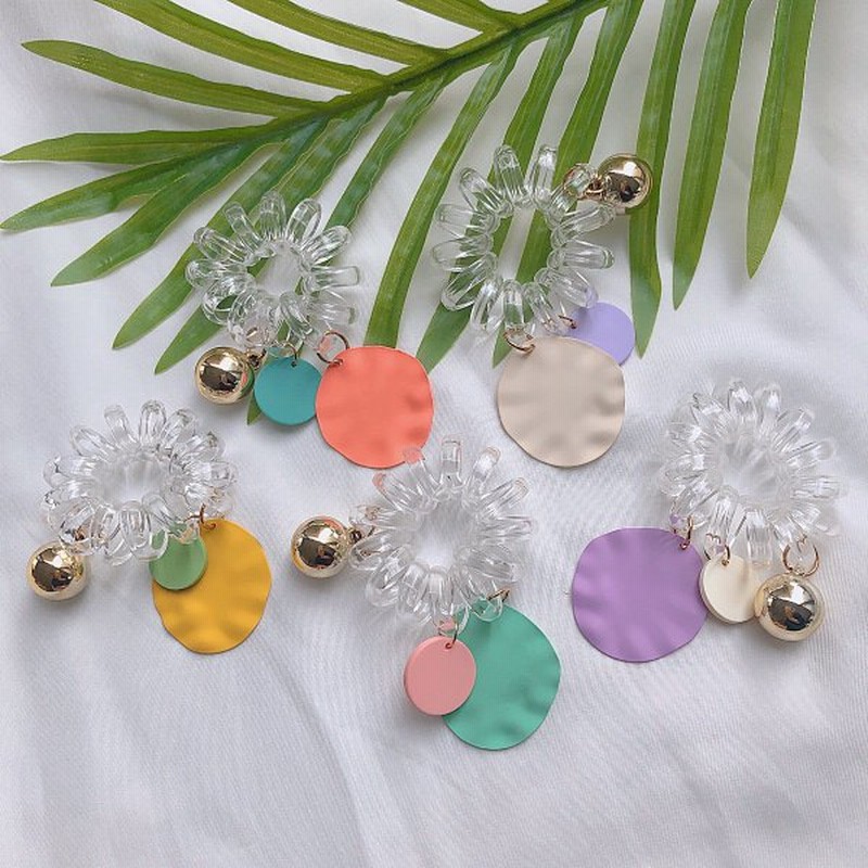 カラフルサークルモチーフスプリングゴム ヘアゴム スプリングゴム コイルゴム 丸 子ども シンプル 跡がつかない 可愛い お洒落 トレンド 通販 Lineポイント最大0 5 Get Lineショッピング